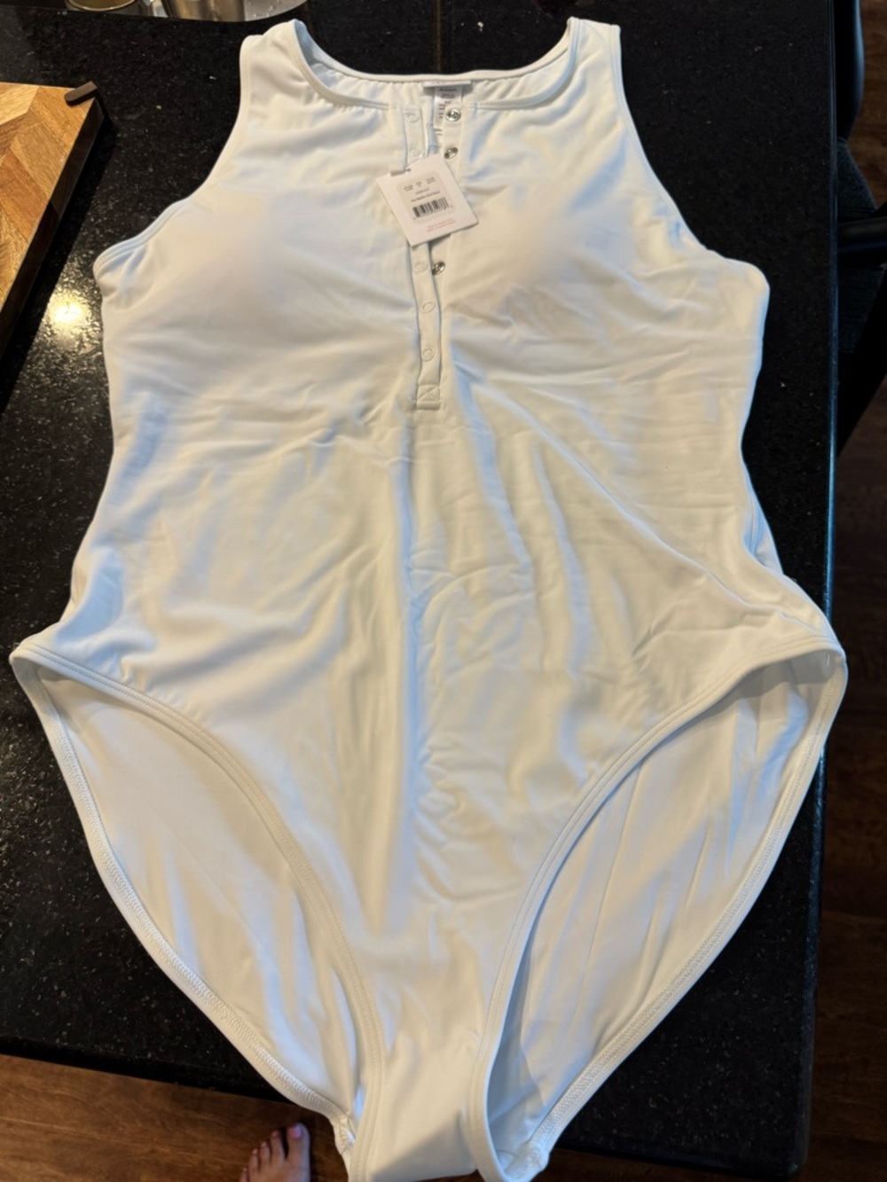 Andies Swim Malibu White One-Piece Swimsuit